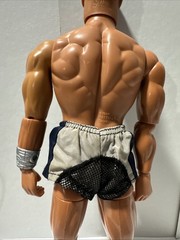 1998 MATTEL MAX STEEL ACTION FIGURE DOLL See Through Bicep Working Flex Action