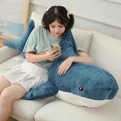 IKEA BLÅHAJ Shark Soft Plush Toy 45cm – Stuffed Animal Pillow, Kids Gift, Cuddly