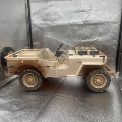 2002 Hasbro 1941 Willys MB Jeep 1:6 Scale 12” Figure Military Vehicle Vintage