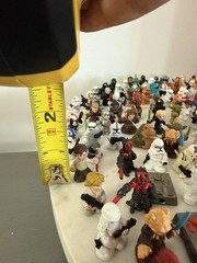 Hasbro Star Wars Micro Force Mini Lot Figures, Vehicles, and Tin – All in photo!