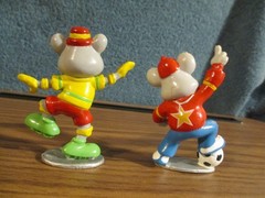 Vintage 1980’s / 1994 CHUCK E CHEESE SHOWTIME PIZZA PVC Figures x 12