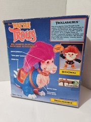 NEW Hasbro Battle Trolls Trollasaurus 1992 7632 Log Launcher Bazooka SvenTroll