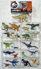 JURASSIC WORLD MINIS SERIES 3 COMPLETE SET OF 20 **NEW LOOSE**