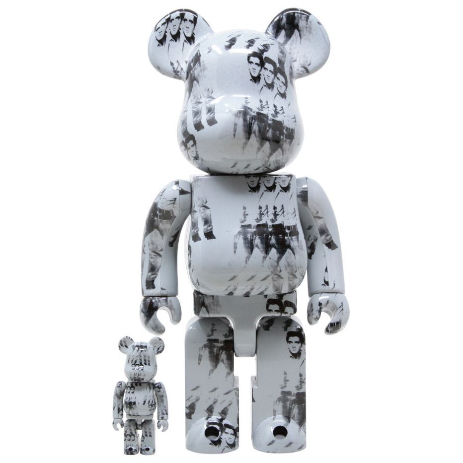 Medicom Toy x BE@RBRICK 100% & 400% Set Elvis Presley (4530956-592077) One Size