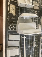 1:18 scale Ford Model 51 Cargo Truck Model Kit-Disassembled and Unpainted