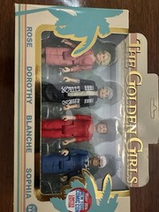 RARE!! Funko Reaction GOLDEN GIRLS ACTION FIGURE NY Comic Con 2016, Box Dings