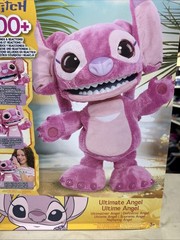 Plush Toy Disney Stitch ANGEL 17in Ultimate Interactive 100+ Sounds Just Play