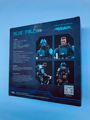 USA Acid Rain 1:18 3.75″ GI Joe JOYTOY BLUE FALCON Army Airborne Action Fig Set