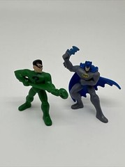 The Riddler & Batman Figures 2011 McDonalds Happy Meal Toy DC Comics 3.5 In …22