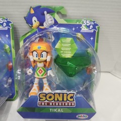 Jakks Pacific Sonic The Hedgehog 35th Anniversary Tikal And Silver 4″ Figures