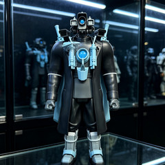 Skibidi Toilet Series Titan Cameraman Action Figure Toy 24 Inch Large Size
