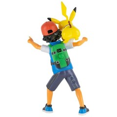 Ash + Pikachu 4.5” Battle Feature Figure PKW2473 Pokémon (Jazwares / Pokemon)