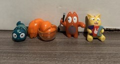 Lost Kitties Lot Of 4 Kitties + Accessories Hasbro