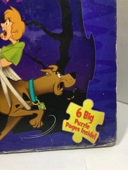 Hanna Barbara 6 BIG Puzzle Pages Scooby Doo Mystery Puzzle Party Book TV Movie