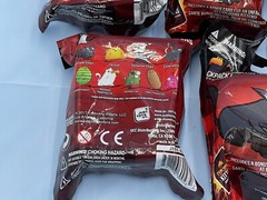LOT OF 7 Exploding Kittens Backpack Hanger Blind Bag Mini Card NEW