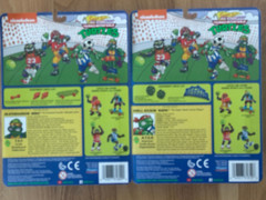 Teenage Mutant Ninja Tutles Sewer Sports All-Stars Skateboard Mike & Soccer Raph