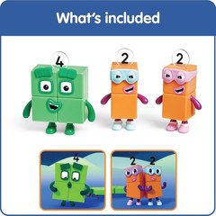 Numberblocks Four and the Terrible Twos, Toy Figures Collectibles, Small Cartoon