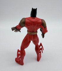 Vintage 1994 Kenner Batman Action Figure Knightquest 5 in Red Gold Black DC