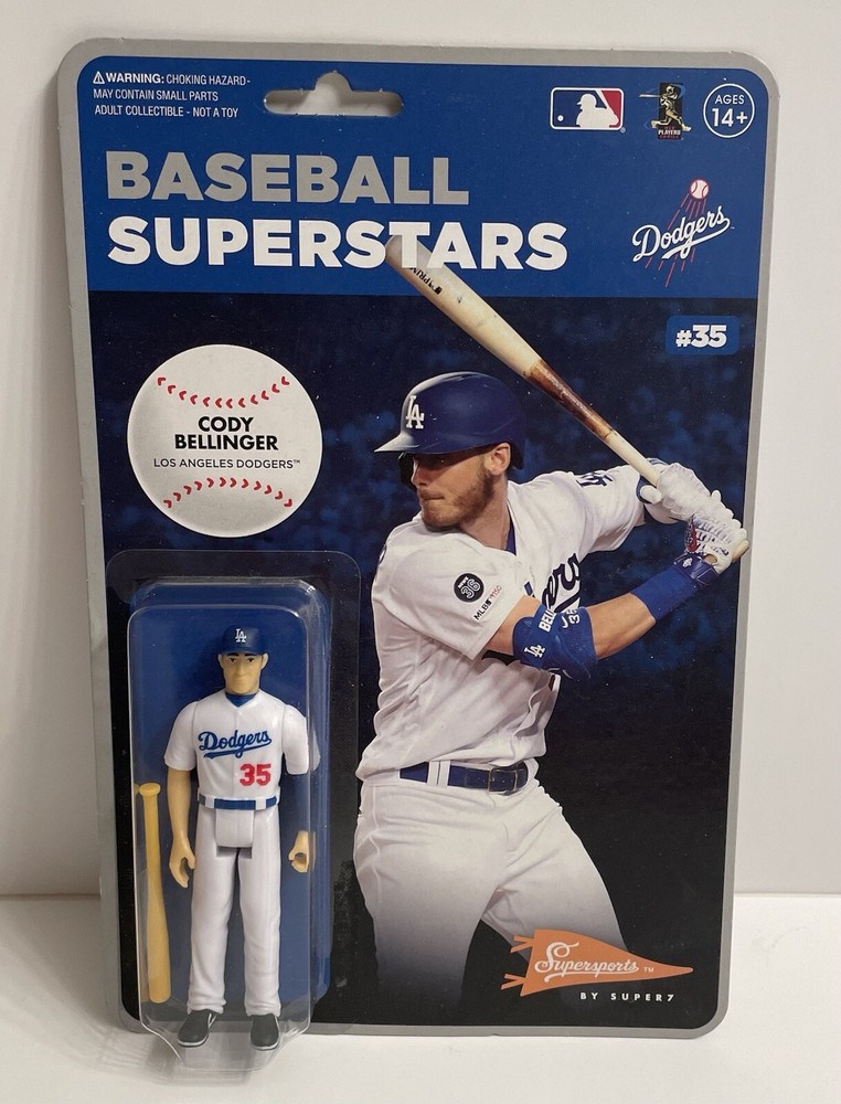 Cody Bellinger (Los Angeles Dodgers) MLB ReAction Figure by Super7