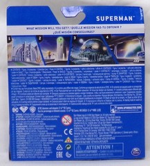 Spin Master DC Heroes Unite Superman Silver And Blue 2020 4″ Figure New Sealed