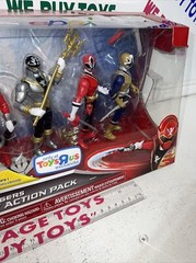 Power Rangers Super Megaforce Action Pack Robo Knight Silver Gold Red Cannon New