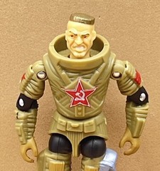 BLACK MAJOR RUSSIAN COSMONAUT COL. YURI ASTRONAUT G.I. Joe 3.75″ Figure