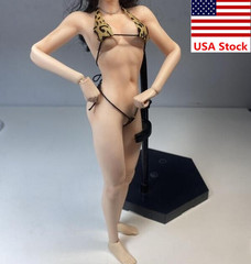 US TBLeague S22A 1/6 Female Pale Flexible Seamless Muscle Body Figure model Toy