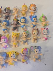 TWOZIES LOT of 42 Babies Moose Dolls Minis Miniature Figures Animals Season 1&2
