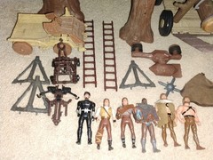 Kenner Robin Hood Prince Of Thieves Sherwood Forest Playset And Loose Figures