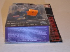 Transfomers POTP ROADTRAP MOSC ALCEMIST CARD Creased Backer SEE DESCRIPTION