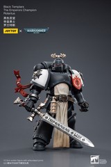 JOYTOY Warhammer 40k Black Templars The Emperors Champion Rolantus 1/18 Model
