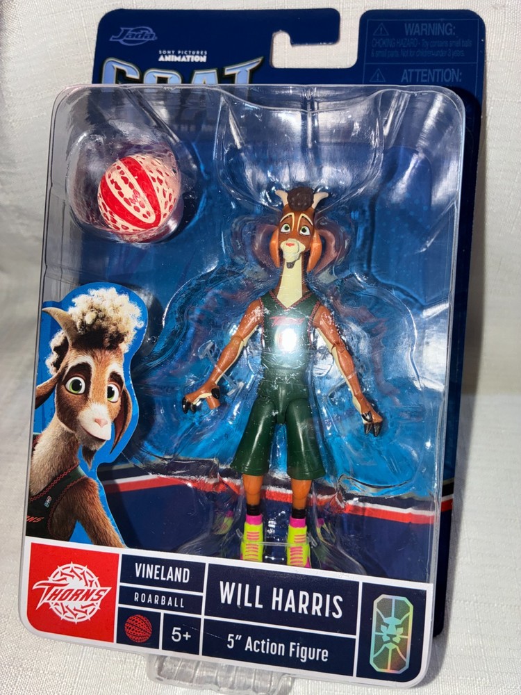 JADA TOYS – SONY – GOAT THE MOVIE – WILL HARRIS UNIFORM – NEW
