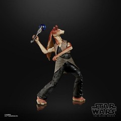 Star Wars Black Series Jar Jar Binks Deluxe Phantom Menace 6-Inch Action Figure