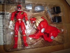 Power Rangers Wild Force Gaoranger Gao Red & Gao Lion Set BANDAI From Japan