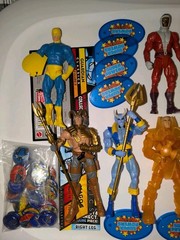 DC Universe Classics robotman Guardian Blue Devil Lantern Flash Figures Lot Wave