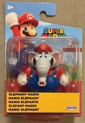 Jakks Pacific World of Nintendo Super Mario – Elephant Mario – 2″ Figure