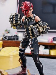 1/8 League of Legends Vi 21cm Action Figure Model Painted Resin Model Handmade