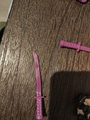 1994 Playmates TMNT Undercover Leonardo Purple accessories loose complete