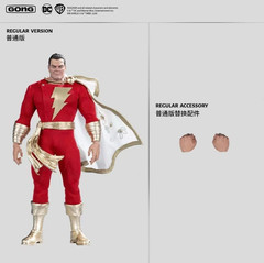 NEW Pop Mart Gong 1/12 Kingdom Come Shazam Normal Edition Figure Model Gift New