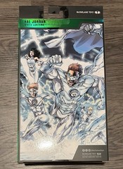 SDCC 2026 DC Multiverse Gold Label Collection Hal Jordan Action Figure In Hand