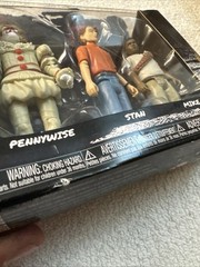 Funko IT Action Figure 3-Pack Pennywise Stan Mike Horror Stephen King Movie Read
