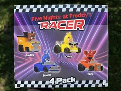 Five Nights at Freddy’s Racers Jazwares 4 Pack Figures Chica Bonnie Freddy Foxy