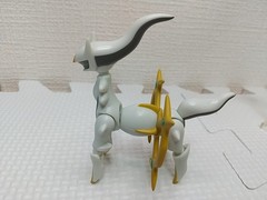 Pokemon SHODO Vol.7 Arceus Figure + Extension parts BANDAI Judgment Sinnoh