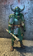 Mythic Legions Custom Green Knight figure Loose