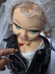Sold out Vintage HUGE 26-in TIFFANY DOLL Plush W/Clothes BRIDE OF CHUCKY
