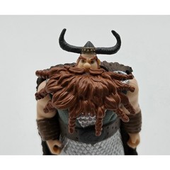 How To Train Your Dragon Stoick The Vast 3.25″ Action Figure 2010 Very Good