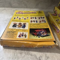 1983 Ideal Alvin And The Chipmunks Plush Toy Outfits 10” Lot Of 4 New Fast Ship