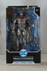 DC Multiverse Azrael Batman Armor Silver Edition Gold Label Action Figure SEALED