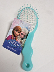 Disney Elsa’s Olaf 7″ Blue Molded Detangling Hair Brush for All Hair Types-New!