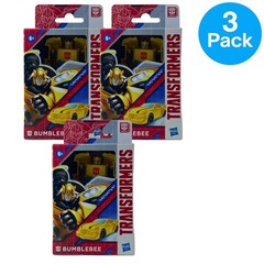 Transformers Authentic Bumblebee Autobot Scout 7 Step Action Figure 3 Pack New